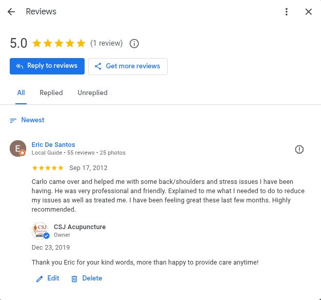 testimonial csj acupuncture masd