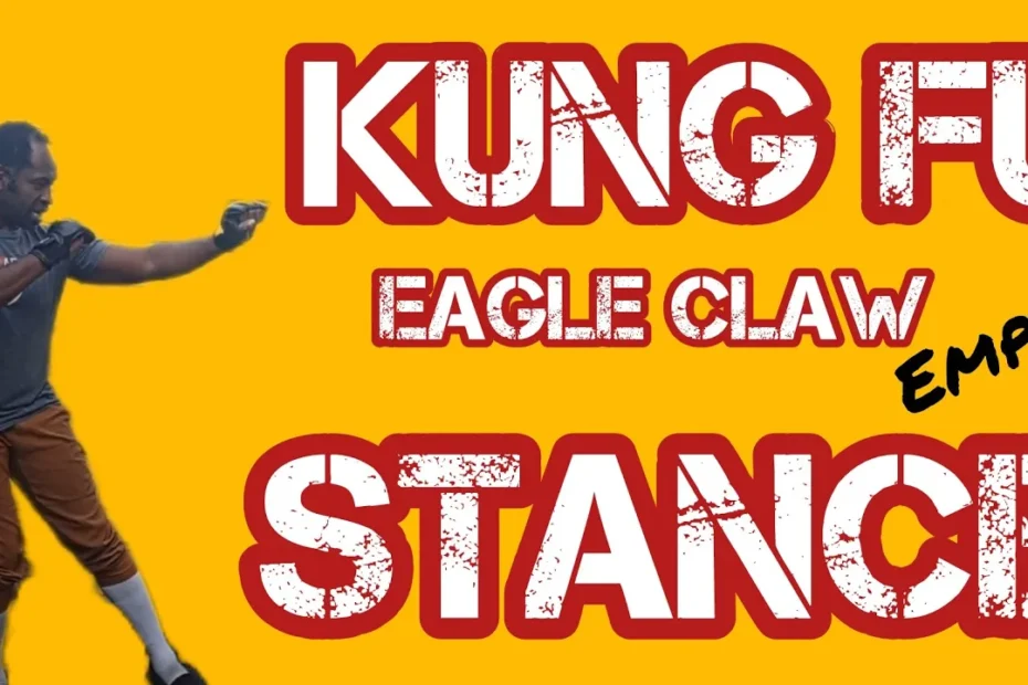 Instructor Carlo St. Juste II, L.Ac performing the Kung Fu Eagle Claw Empty Stance